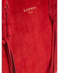 rote Shopper Tasche von Lanvin