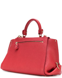 rote Shopper Tasche von Salvatore Ferragamo