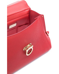 rote Shopper Tasche von Salvatore Ferragamo