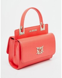 rote Shopper Tasche von Love Moschino