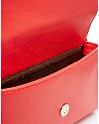 rote Shopper Tasche von Love Moschino