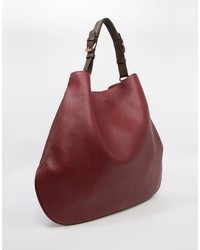 rote Shopper Tasche von Street Level