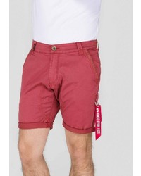 rote Shorts von Alpha Industries