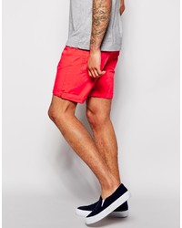 rote Shorts von Solid