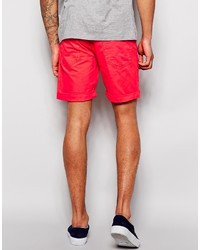 rote Shorts von Solid