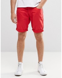 rote Shorts von Jack and Jones