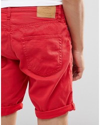 rote Shorts von Jack and Jones