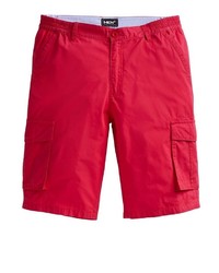 rote Shorts von MEN PLUS BY HAPPY SIZE