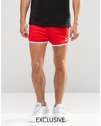 rote Shorts von Puma