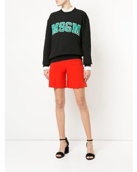 rote Shorts von MSGM