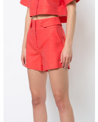 rote Shorts von Marina Moscone