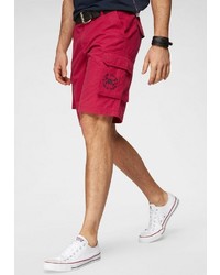rote Shorts von TOM TAILOR POLO TEAM