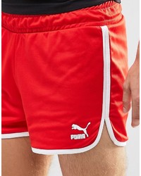 rote Shorts von Puma