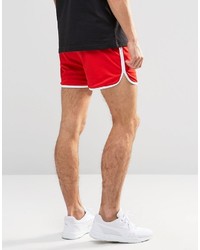 rote Shorts von Puma