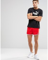 rote Shorts von Puma