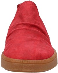 rote Slip-On Sneakers aus Leder von Think!