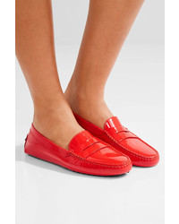 rote Slipper von Tod's