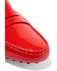 rote Slipper von Tod's