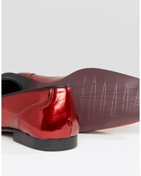 rote Slipper von Asos