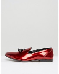 rote Slipper von Asos