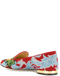 rote Slipper von Charlotte Olympia