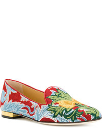 rote Slipper von Charlotte Olympia