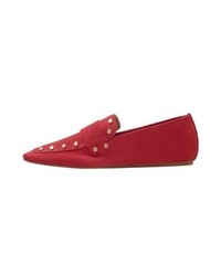 rote Slipper von Mango