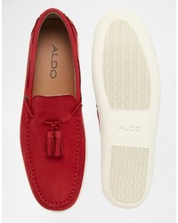 rote Slipper von Aldo