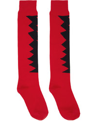 rote Socken von Comme Des Garcons Homme Plus