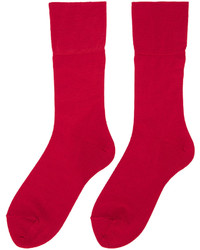 rote Socken von Comme des Garcons