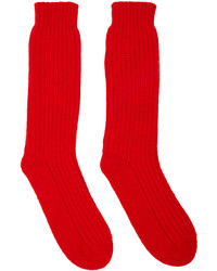 rote Socken von Meta Campania Collective