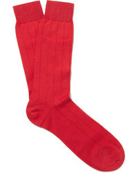 rote Socken von Pantherella