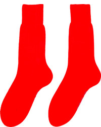 rote Socken von Raf Simons