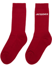 rote Socken von Jacquemus