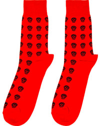 rote Socken von Alexander McQueen