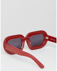 rote Sonnenbrille von House of Holland