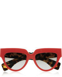 rote Sonnenbrille von Prada