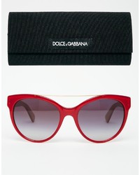 rote Sonnenbrille von Dolce & Gabbana