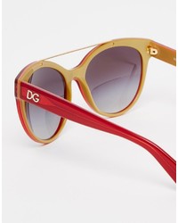 rote Sonnenbrille von Dolce & Gabbana