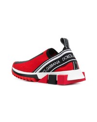 rote Sportschuhe von Dolce & Gabbana