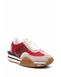 rote Sportschuhe von Tom Ford