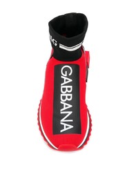 rote Sportschuhe von Dolce & Gabbana
