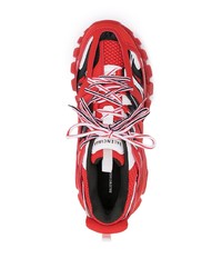 rote Sportschuhe von Balenciaga