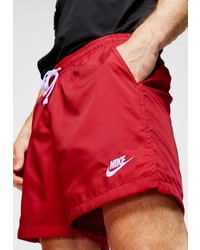 rote Sportshorts von Nike Sportswear