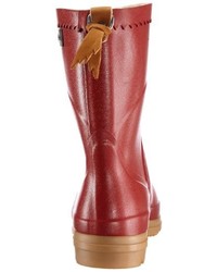 rote Stiefel von Aigle