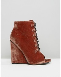 rote Stiefel von Asos