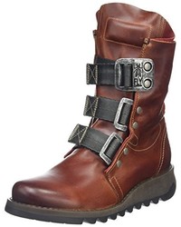 rote Stiefel von Fly London