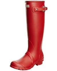 rote Stiefel von Hunter