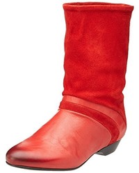 rote Stiefel von Pastelle