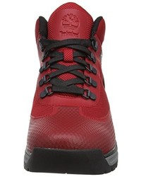 rote Stiefel von Timberland